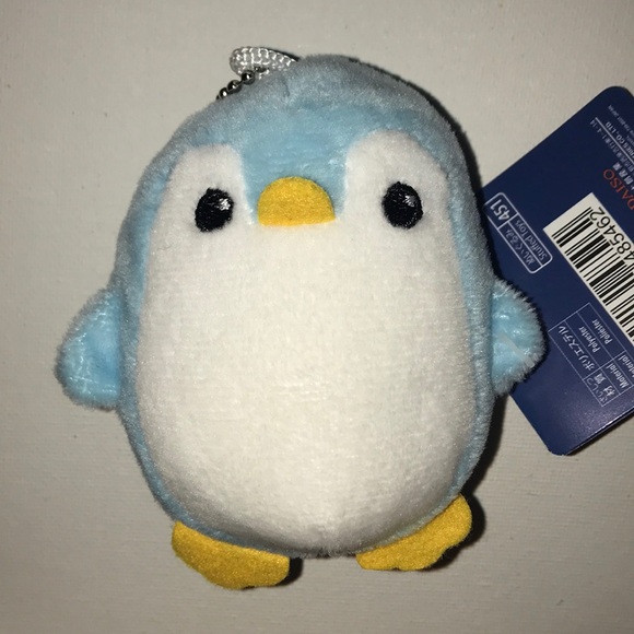 blue penguin plush